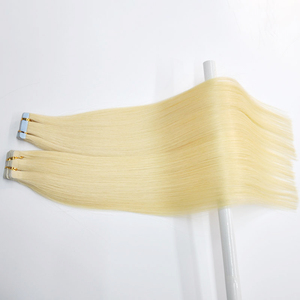 2025 bán buôn phần mở rộng tóc người 100% Remy tóc con người đôi rút ra màu đen phần mở rộng tóc băng - Product Image 4