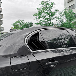 Rear <b>Window</b> Side Vent Shutter Louver <b>Cover</b> Trim Rear Quarter Panel <b>Window</b> for BMW 5 Series E60 2004-2010 Car Accessories - Product Image 4