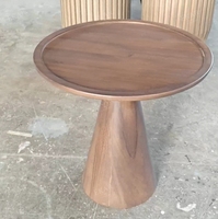 EKAR Cera Table d'appoint en bois massif Table d'appoint minimaliste de luxe pour Villa Salon Hôtel Chambre à coucher-pour la décoration intérieure