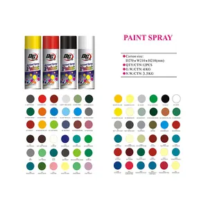 MSDS Aerosol Spray Paint Graffiti Heat Resistance Waterproof Paints Manufacturers
