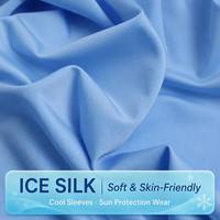 Chaussettes écologiques respirantes teintes en fil, unies, poids moyen, pour filles et garçons, en tissu FDY Ice Silk élastique et rafraîchissant pour vêtements de sport