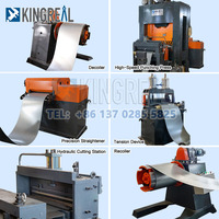 Machine à poinçonner, machine à fabriquer des plaques perforées, ligne de perforation de tôles métalliques à grande vitesse de 160 tonnes, ventes chaudes