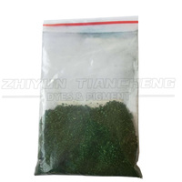 Colorants en poudre hydrosolubles Vert Malachite Vert Basique 4 Colorants textiles pour spirales anti-moustiques, plateaux à œufs, papier