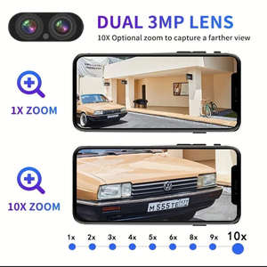 Kit NVR solaire sans fil 4CH avec <span class=keywords><strong>caméra</strong></span> 3MP moniteur 10 pouces CCTV <span class=keywords><strong>Surveillance</strong></span> système AI <span class=keywords><strong>caméra</strong></span> solaire Kit de <span class=keywords><strong>caméra</strong></span> WIFI extérieure - Product Image 3