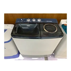 Vente chaude 7kg capacité Portable électrique semi-automatique vêtements usage domestique laveuse et sécheuse Machine