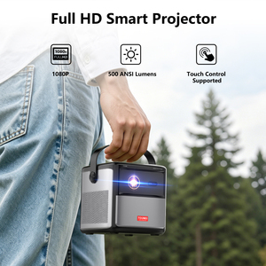 Proiettore DLP Smart 1080P HDR10 con <span class=keywords><strong>Batteria</strong></span>, WiFi e Bluetooth, Produttore Originale, Piccolo MOQ - Product Image 3