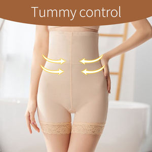 Gran oferta, ropa interior moldeadora de glúteos para niña, ropa interior Popular de malla con Control de barriga, encaje de cintura alta, ropa moldeadora de glúteos más grande para mujer - Product Image 4