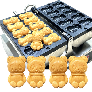 Máquina para Hacer Waffles con Molde Personalizado de Osito Panda, para Cafetería o Panadería, Máquina Eléctrica para Hacer Panqueques y Huevos para Pequeñas Empresas, con Certificación CE - Product Image 5