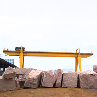 Grue portique à conteneurs ferroviaires de 25 tonnes avec écarteur pour usine de fabrication