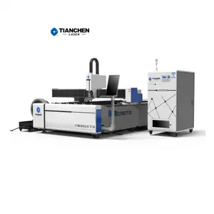 China Tianchen Laserfabrik 1.000w-6.000w Laserleistung kostengünstig Faserlaser-Schneidemaschine FM3015TD