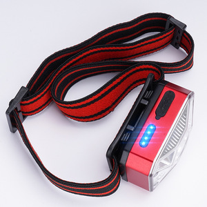 Headlamp Led Rechargeable 1200Mh With <b>Dimmer</b> For Fishing Camping Hiking Waterproof Aluminum Alloy Body - Product Image 1