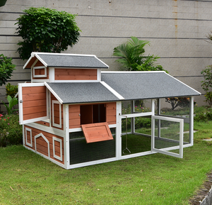 P788 Gabbia per Polli Grande in Legno Direttamente dalla Fabbrica, Pollaio Spazio Vitale Durevole, Pollaio da Esterno a Prezzo all'Ingrosso - Product Image 2