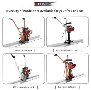 Hợp kim nhôm Cai Trị động cơ xăng xây dựng nội bộ xi măng screed máy rung bảng cho bê tông screed Vibrator - Product Image 5