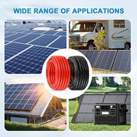 Solarkabel H1Z2Z2-K XLPE-Isoliert XLPO-Ummantelung 2,5mm-10mm 10/12AWG Flexibles Verzinntes Kupfer DC 1500V
