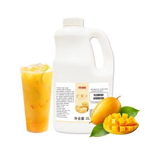 2L Mango <b>Fruit</b> <b>Syrup</b> Concentrate Colored Bottle Low-Carb <b>Fruit</b> Juice for Bubble Tea Beverages Wholesale - Product Image 1