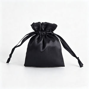 Pochette en satin de soie recyclable avec cordon de serrage pour lunettes, cadeau, rangement anti-poussière, petite pochette durable - Product Image 3