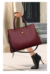 Fashion High Quality Black PU Leather Luxury Women Handbags Shoulder <b>Bag</b> Crossbody Hand <b>Bags</b> for Women Ladies - Product Image 4
