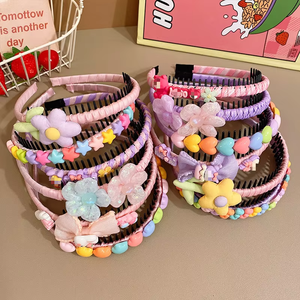 Nuovi Accessori per <span class=keywords><strong>Capelli</strong></span> da Principessa per Bambine, Eleganti e di Alta Qualità, Graziose Fascette <span class=keywords><strong>con</strong></span> Fiore e Fiocco, Elastici per <span class=keywords><strong>Capelli</strong></span> Cartoon per Ragazze - Product Image 5