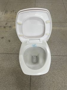 Asiento de Inodoro Moderno Cuadrado con Cierre Suave, de Plástico, Antibacteriano, Antiolor y Antideslizante, para el Mercado Brasileño - Product Image 4