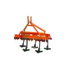 Farm <b>Cultivator</b> 4 Row Red Automatic Spring Lift For Weed Control And Soil Tilling - Product Image 2