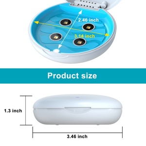 Étui pour appareil orthodontique avec miroir, étanche, pour trempage, stérilisateur UVC pour appareil dentaire avec aimant spécial - Product Image 6