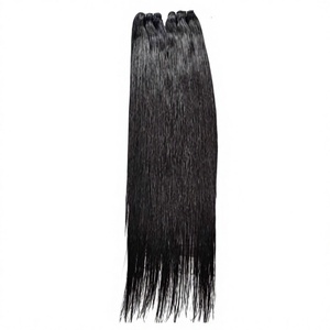 Prix d'usine Extensions de cheveux vierges bruts non traités, double trame machine, raides crépus et ondulés profonds, lots de cheveux humains - Product Image 4