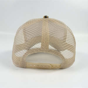 Vietnam Low Moq Mujeres Leopard Trucker Cap Logotipo personalizado Snapback Malla Deportes Gorra de béisbol 5 Panel Plain Brown Adult Headwear Hat - Product Image 6