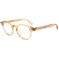 Nouvelles Lunettes Anti-Lumière Bleue Design Cadre Rond Rétro en Acétate – Vente en Gros de Montures Optiques Tendance