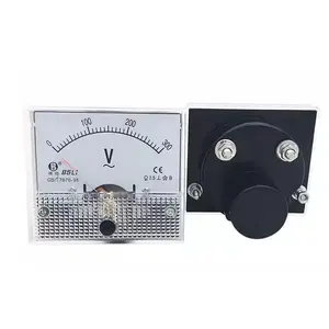 Volt Meter Analog, Pengukur Voltase Panel Pengukur Tegangan 300 V / 500 V AC