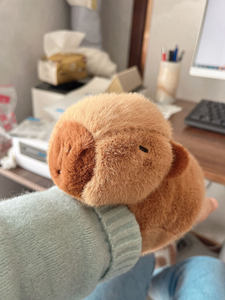 Juguete suave personalizado Animal de peluche Snap pulsera juguetes de peluche suave <span class=keywords><strong>Capivara</strong></span> Slap Capybara pulsera - Product Image 6