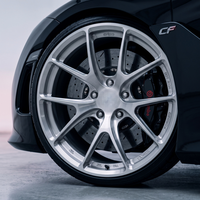 VX Wheels 19 20 21 Zoll 5x114.3 Gestaffelte Tiefkonkave Gebürstete Silberne VS-5RS 5-Speichen Geschmiedete Felgen für Ford Mustang GT Shelby