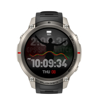 Montre connectée multifonctionnelle de fitness 2026 Nouvelle Arrivée avec suivi de fréquence cardiaque et d'activité, réveil, GPS, boussole, SOS, SpO2 et suivi du sommeil