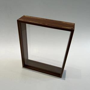 Tối óc chó bóng hộp 8x10 ''10x10'' gỗ khô hoa khung ảnh phong cảnh bó hoa hiển thị đứng trang trí nổi hình ảnh - Product Image 6