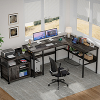 Bureau de luxe australien de haute qualité pour le travail et le gaming, mobilier en bois au design moderne pour coworking et villas, bureau d'ordinateur en gros