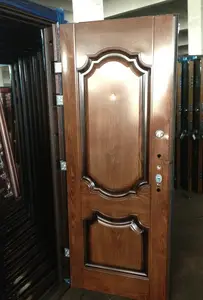 फैक्टरी कस्टम बहु-शैली लोहे प्रवेश एकल दरवाजा डिजाइन