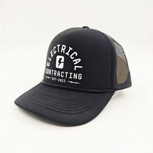 Gorra Trucker Deportiva de 5 Paneles al por Mayor con Logotipo Personalizado, Gorra de Béisbol de Malla y Espuma, Estilo Hip Hop Y2K, Lona, Algodón, Bordado de Alto Rendimiento - Product Image 1