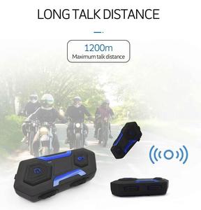 Casque étanche TOUCARE avec écouteurs Bluetooth, interphone pour motards et livreurs, casque intégral ou demi-casque - Product Image 2