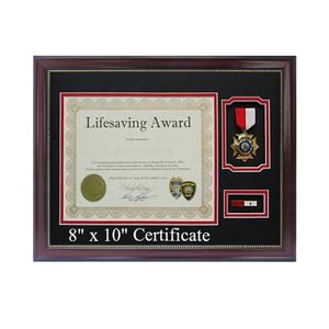 Marcos de Exhibición para Certificados de Medallas de Logro de la Fuerza Aérea y la Policía, Personalizados, Ecológicos, de 8x10, al por Mayor - Product Image 2