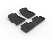 Tapis de sol de voiture DSN en TPE 3D de 3,5 mm d'épaisseur, étanches et faciles à installer, pour Honda Civic 9ème génération 2011-2015 – Offre Spéciale