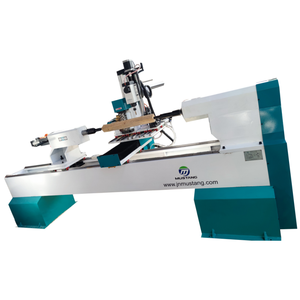 MT-1220E économique <span class=keywords><strong>3D</strong></span> gravure automatique pieds de Table CNC tour à bois Machine - Product Image 1