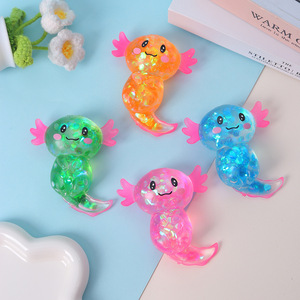 2026 Novedad: Bolas Antiestrés de Maltosa Brillante y Coloridas para Niños, Juguetes Sensoriales Blandos y Elásticos de Dinosaurios T-Rex - Product Image 4