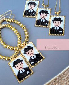 Pulsera Religiosa Hecha a Mano de JOSE <span class=keywords><strong>GREGORIO</strong></span> HERNANDEZ - Product Image 1