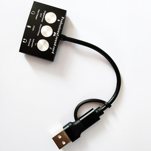 Tarjeta de sonido USB con tipo C para teléfono móvil, ordenador, transmisión en vivo, juegos, karaoke, reproducción de música, multifunción - Product Image 4
