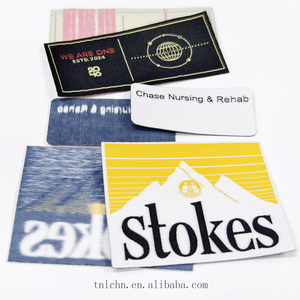 Étiquette de vêtement personnalisée à haute efficacité Logo de marque privée Étiquettes de vêtements pour vêtements - Product Image 3