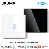 Interrupteur mural intelligent étanche WiFi Zigbee conforme aux normes européennes 20A/40A pour chauffe-eau, climatiseur, Alexa, Google Home