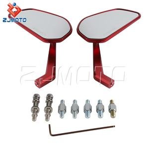 Par de espejos retrovisores laterales izquierdo y derecho dorados para Harley <span class=keywords><strong>Touring</strong></span> Kawasaki <span class=keywords><strong>BMW</strong></span> <span class=keywords><strong>R18</strong></span> - Product Image 5