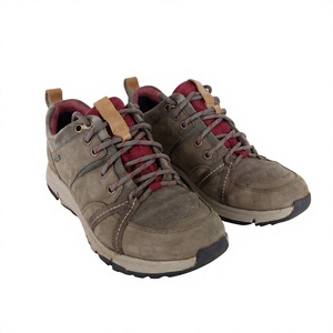 Chaussures de randonnée en nubuck pour hommes, bout rond, respirantes, semelle extérieure en caoutchouc, semelle intermédiaire en EVA, doublure textile, été-automne - Product Image 1
