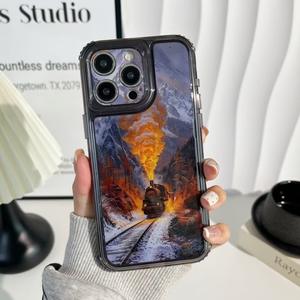 Super Cool Night Roadster Racing Car-Themed TPU Anti-Shock Funda para teléfono móvil para iPhone 16 Pro Max e IP15 Plus Street Fashion - Product Image 6