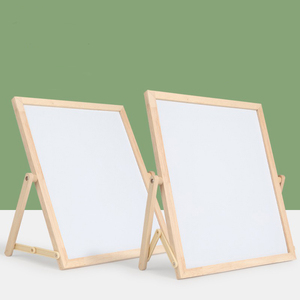 Caballete de dibujo DIY de doble cara de madera multifunción plegable, juegos de mesa, aprendizaje educativo, juguetes de matemáticas, tablero de dibujo para niños - Product Image 3