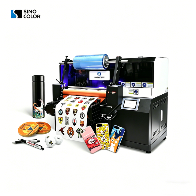 A2/A3 UV LED Flatbed Printer with Visual Positioning, I3200-U1HD Printhead, 2400dpi, 3D Effect for Wood/Acrylic/Metal/Home Decor
